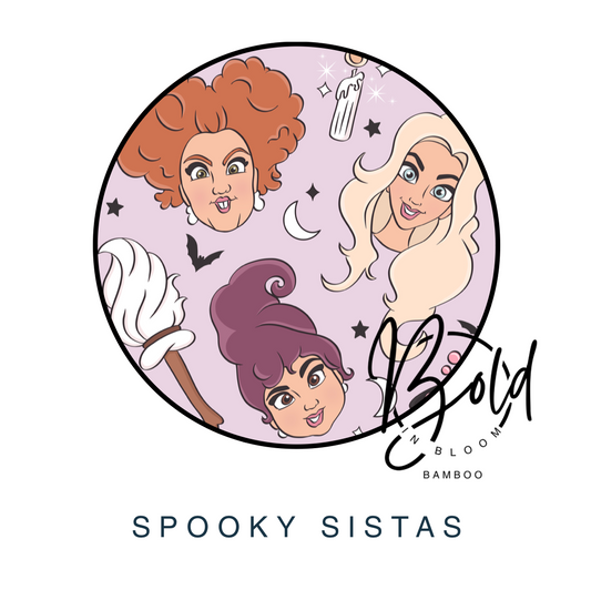 Spooky Sistas Bamboo Joggers (SHIPS IN SEPTEMBER)