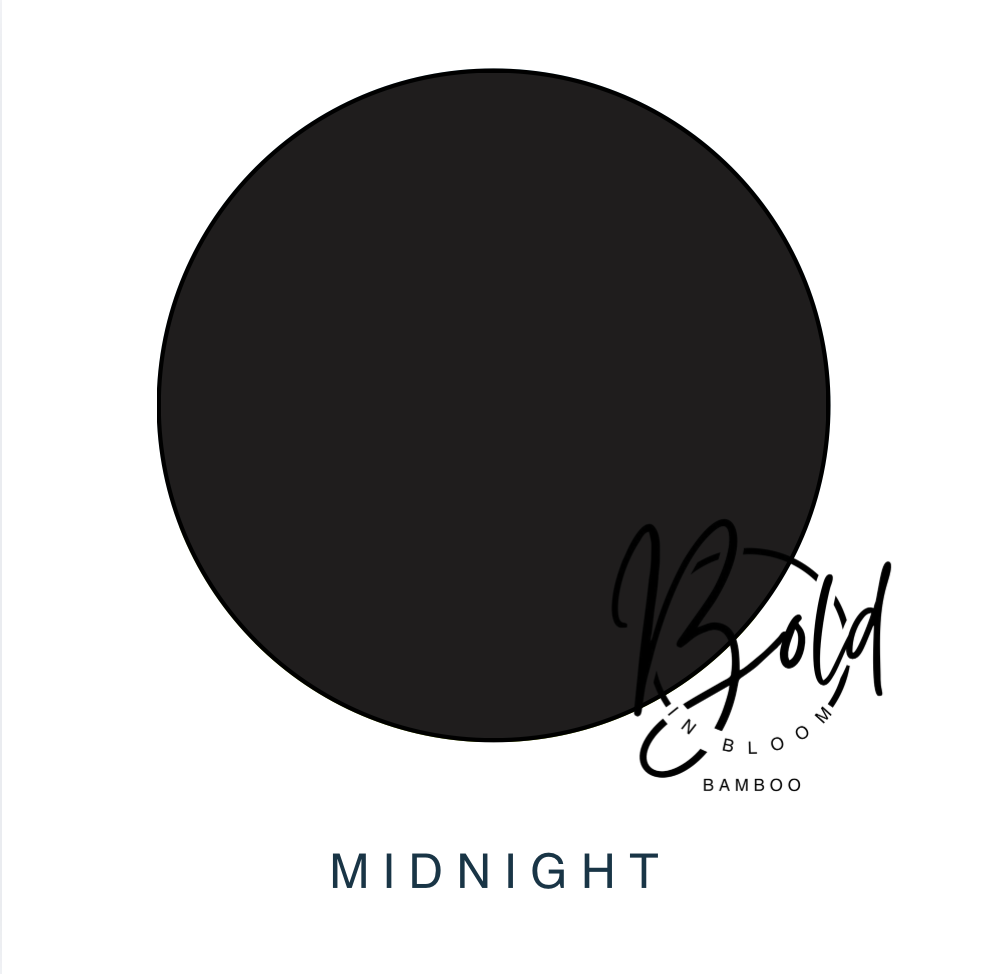Midnight Bamboo Shorts & Tee Set (READY TO SHIP)