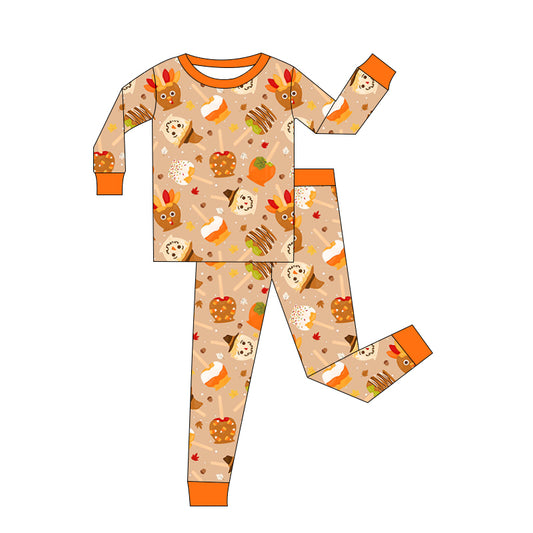 Candy Corn Kisses Bamboo Children's Set (SHIPS IN SEPTEMBER)