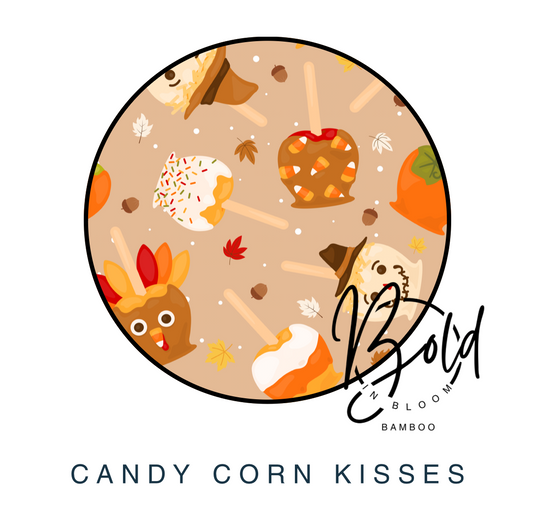 Candy Corn Kisses Bamboo Children's Set (SHIPS IN SEPTEMBER)